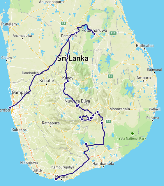 Trek sur l'île aux épices