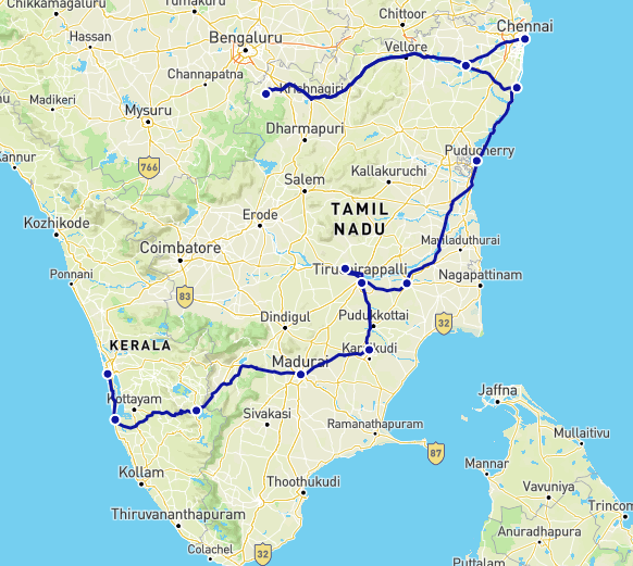 Voyage solidaire en Inde du Sud