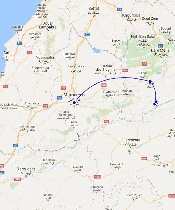Trek dans la vallée heureuse des Ait Bougmez