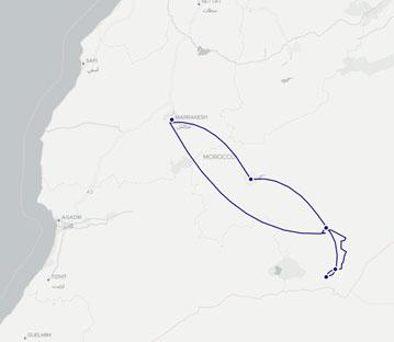 Trek dans les dunes de Chegaga