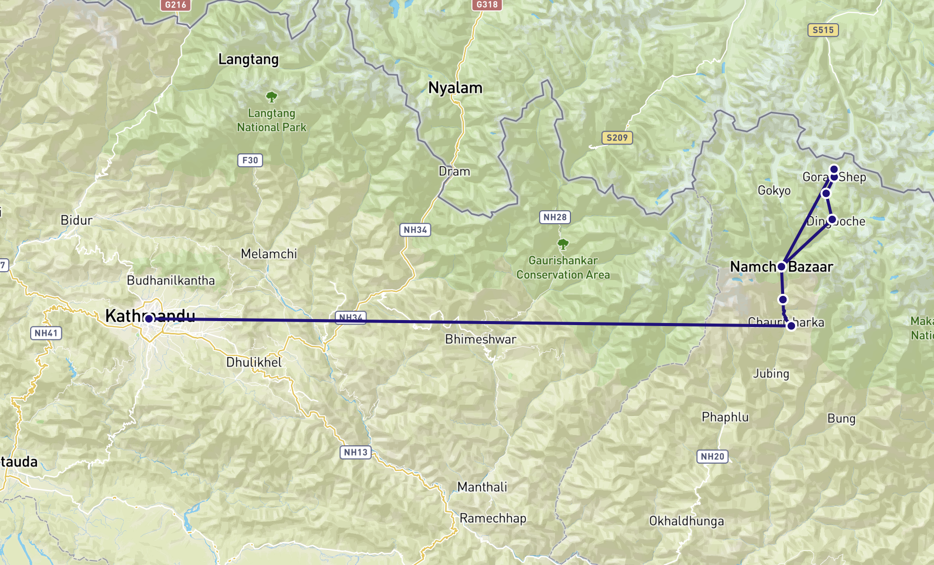 En route vers le toit du monde