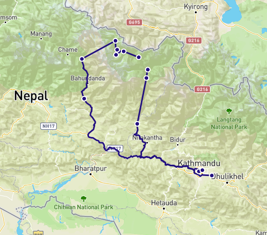 Le tour du Manaslu