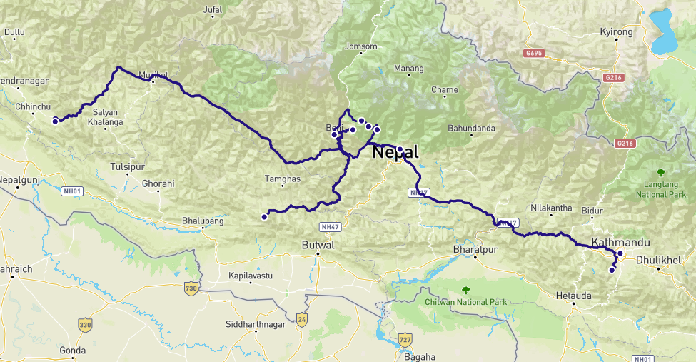 Trek et yoga sur le massif des Annapurnas