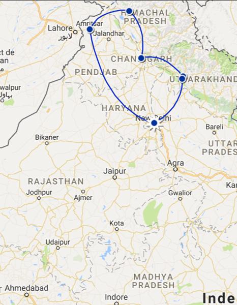 Méditation et Yoga en Inde du Nord