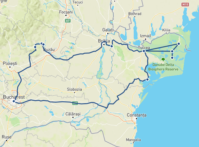 Mer noire et delta du Danube