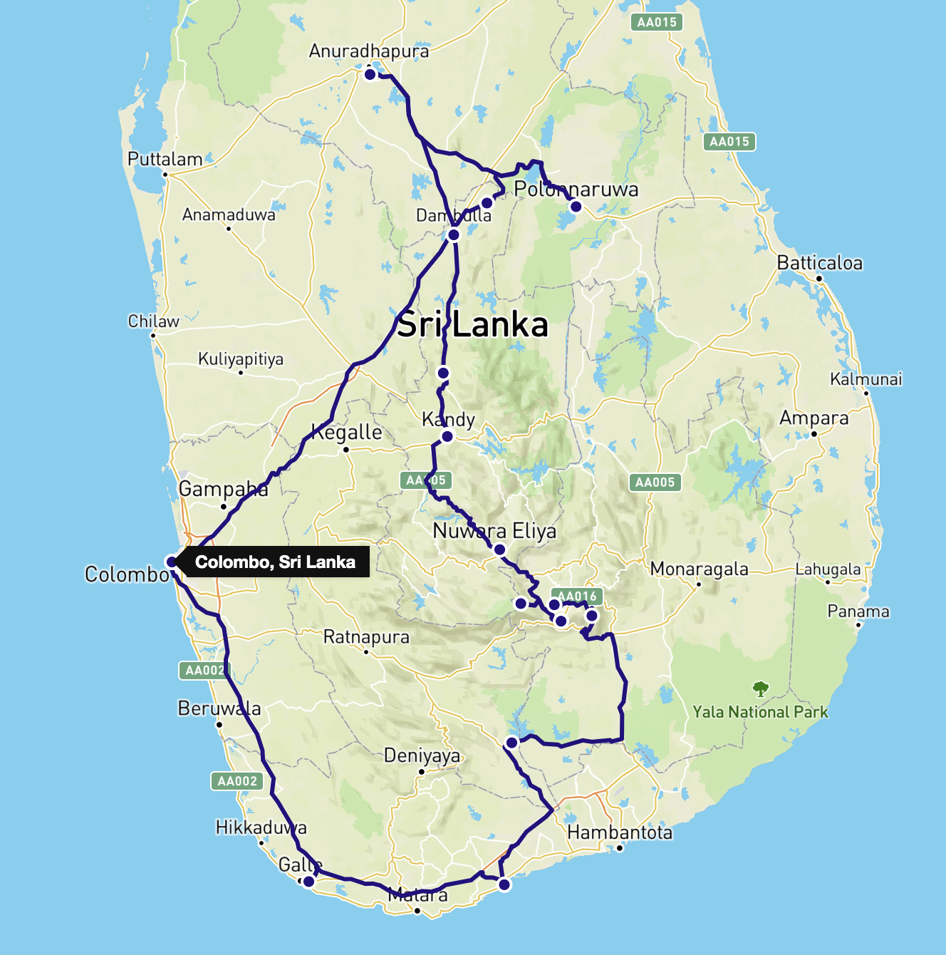 Sri Lanka, perle de l'océan indien !