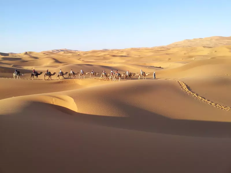 Ressourcement et bien être dans le désert marocain Visuel 2