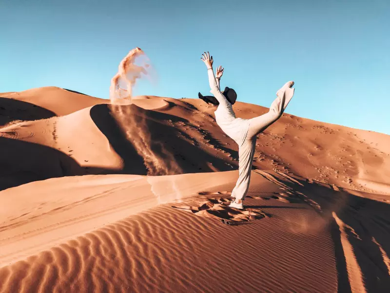 Ressourcement et bien être dans le désert marocain Visuel 4