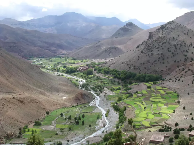 Trek dans la vallée des roses Visuel 1
